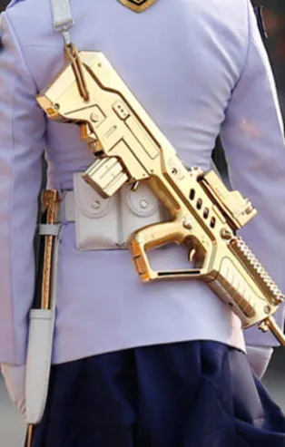 Dünya, Tayland Kralı Maha Vajiralongkorn'un altın kaplı silahlarını konuşuyor! Törenin önüne geçti