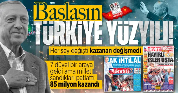 Başkan Erdoğan seçim zaferini ilan etti! Cumhurbaşkanı seçiminde halkın tercihi 2014'ten bu yana değişmedi