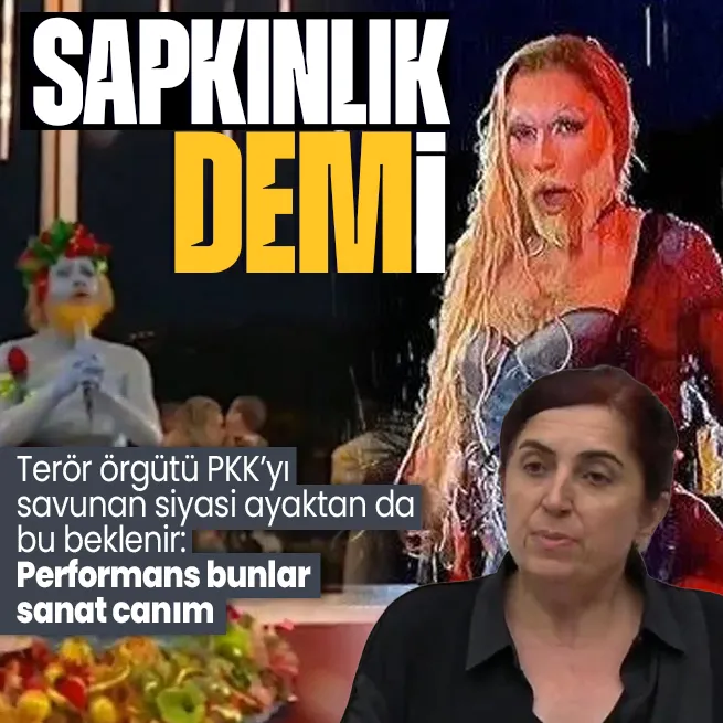 DEM Partili Sevilay Çelenk Paristeki LGBT terörüne performans dedi hükümeti hedef aldı!