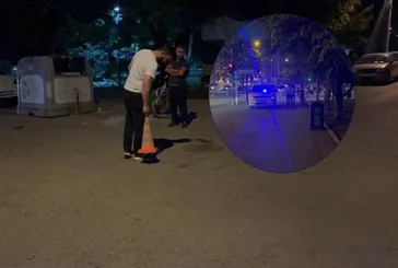 Sokak ortasında kar maskeli dehşet! Kız arkadaşıyla yürüyen adamı bacağından vurdular