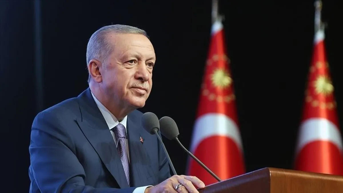 Başkan Erdoğan'dan TRT'ye kutlama mesajı