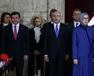 Kılıçdaroğlu Bakan Ramazanoğlu’nun yüzüne bakamadı