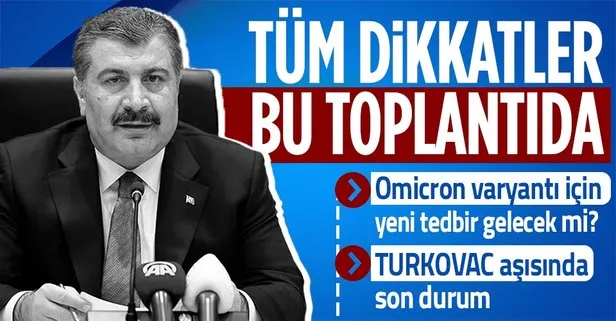Gözler Sağlık Bakanı Koca’nın açıklamasında