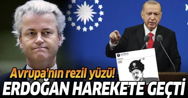 Son dakika: Başkan Erdoğan’dan Geert Wilders hakkında suç duyurusu