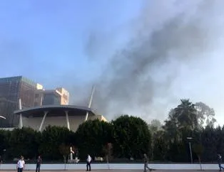 ATSO binası otoparkında patlama!