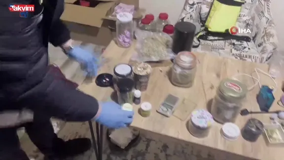 Adana'da uyuşturucu laboratuvarı gibi villa