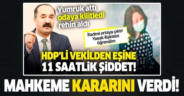 Son dakika: HDP’li Mensur Işık’tan şiddet gören Ebru Işık için koruma kararı!