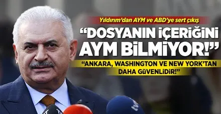 Başbakan Yıldırım'dan AYM çıkışı!