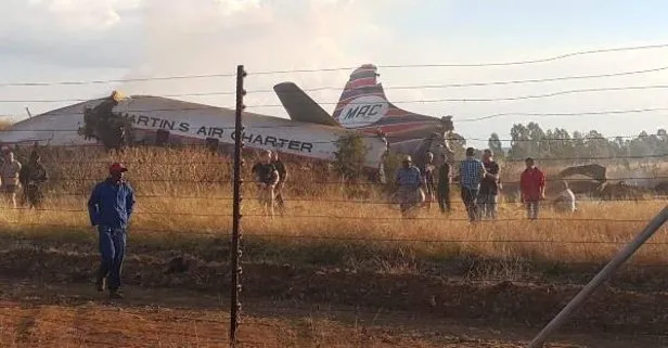 Güney Afrika’da uçak düştü: En az 20 yaralı