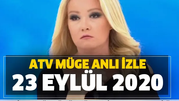 ATV CANLI YAYIN MÜGE ANLI İZLE! Aleyna Çakır ve Duygu Çelikten olayında son dakika gelişmesi! Veli Ünder...-1