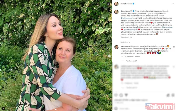 Ünlülerden Anneler Günü paylaşımları! “Anneler yüreğinde sonsuz sevgi taşıyan mucizelerdir” Seda Sayan, Demet Akalın, Pınar Altuğ... - 8