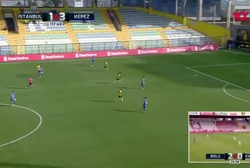 GOL | İstanbulspor 2-3 Kepez Spor Futbol A.Ş.