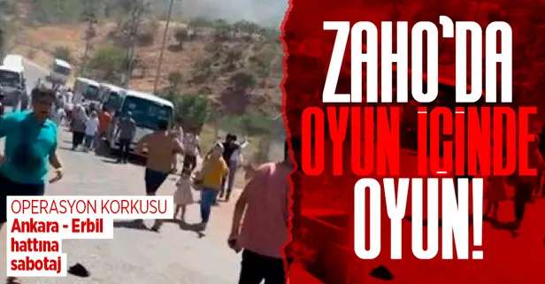 Duhok'ta PKK eliyle sahnelenen alçak kumpasın şifreleri! Sınır ötesi operasyon korkusu ve Ankara - Erbil işbirliğine sabotaj...