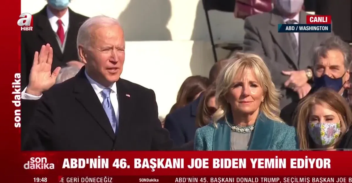 ABD'de Joe Biden dönemi resmen başladı: Bugün bir adayın değil, demokrasi davasını kutluyoruz