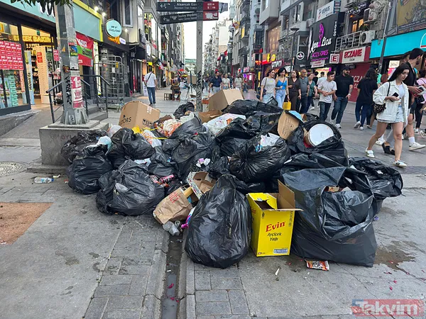İzmir sokakları çöpten geçilmiyor... Özgür Özel suspus! - 18