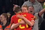 Belçika 1-0 Türkiye GOL: K. De Bruyne