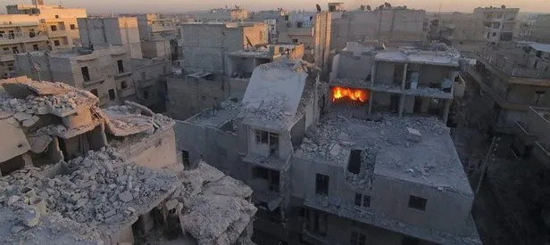 Katil Esed Halep’te sivilleri katlediyor!