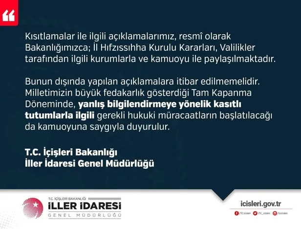 SON DAKİKA: İçişleri Bakanlığından 'alkol satışı' açıklaması: Hukuki müracaatlar başlatılacak-2