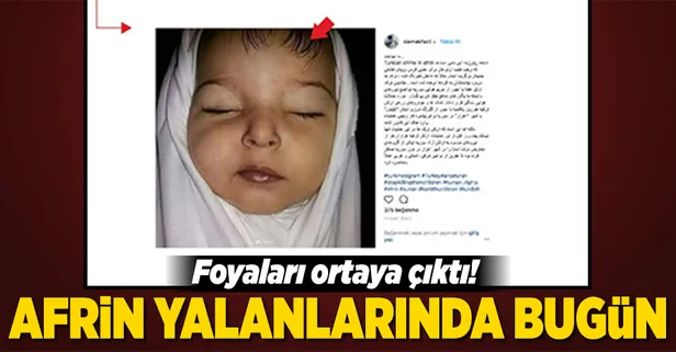 Afrin yalanlarında bugün