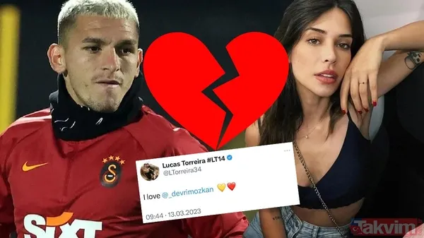 Devrim Özkan ile Luvas Torreira arasında neler oluyor? İkilinin sosyal medyadaki karşılıklı hamleleri kafaları karıştırdı. İşte detaylar....