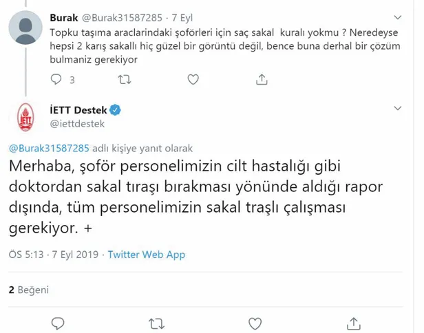 Küçükçekmece Belediyesi çalışanlarına sakal yasağı getirdi!-1