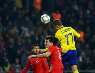 Türkiye UEFA Uluslar B Ligi mücadelesinde İsveçe 1-0 mağlup oldu