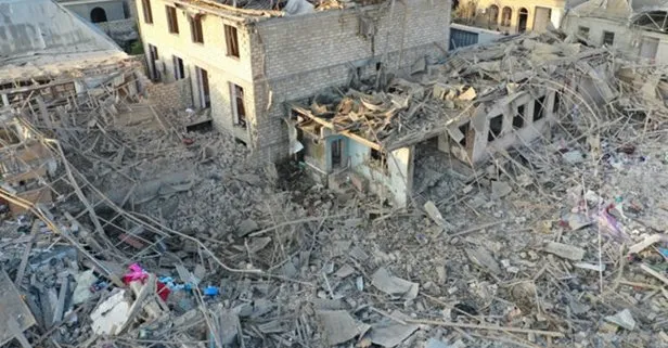 Ermenistan’ın alçak saldırıları sonrasında 2 binden fazla ev kullanılamaz hale geldi