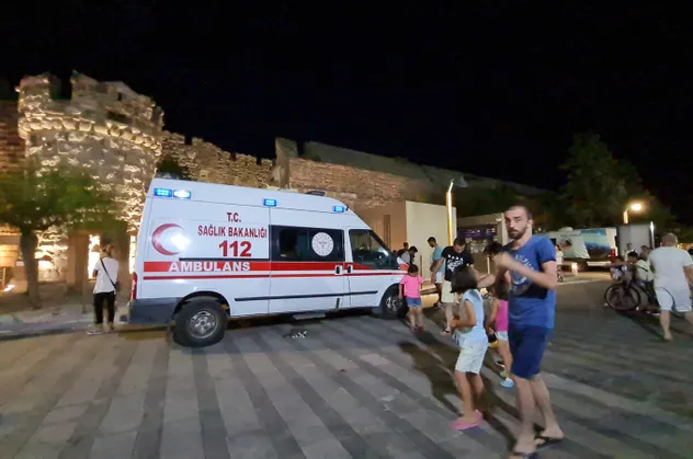 Bodrum Kalesi’nde şok ölüm