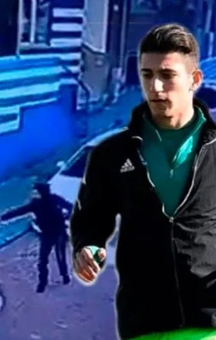 Çaykur Rizespor'un genç futbolcusu Aziz Aksoy'a silahlı saldırı! Dehşet anları kamerada