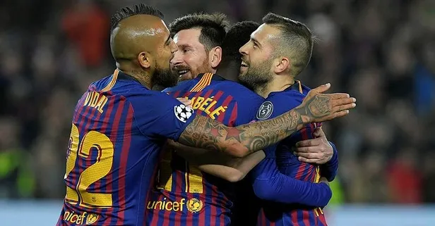 Barcelona, Lyon'a gol olup yağdı!