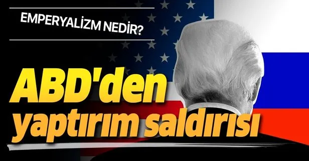 ABD'den yaptırım saldırısı
