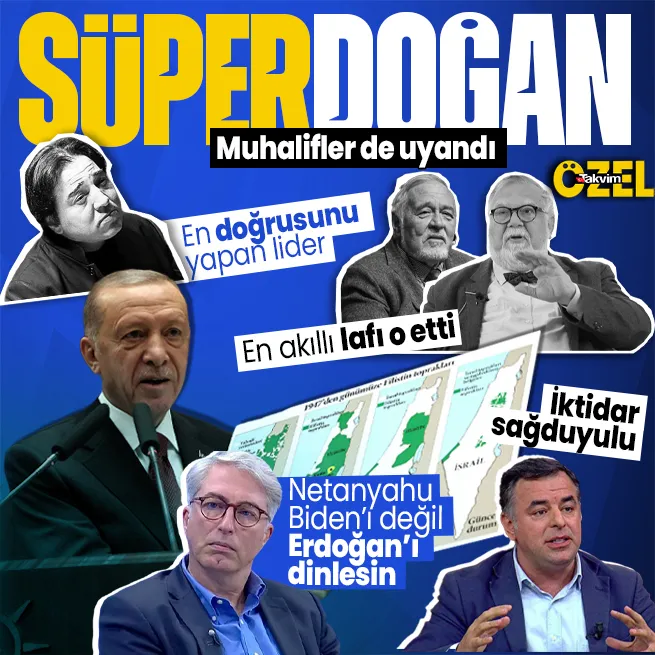 Başkan Erdoğanın Filistin duruşuna destek yağdı! Fazıl Say: Dünya üzerinde barışı sağlamaya en çok el uzatan lider