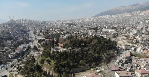 Tarihi Kahramanmaraş Kalesi asrın felaketinde ayakta kaldı
