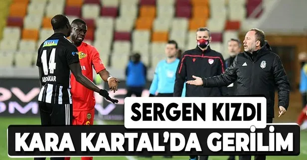 Beşiktaş teknik direktörü Sergen Yalçın’dan Aboubakar’a olay sözler