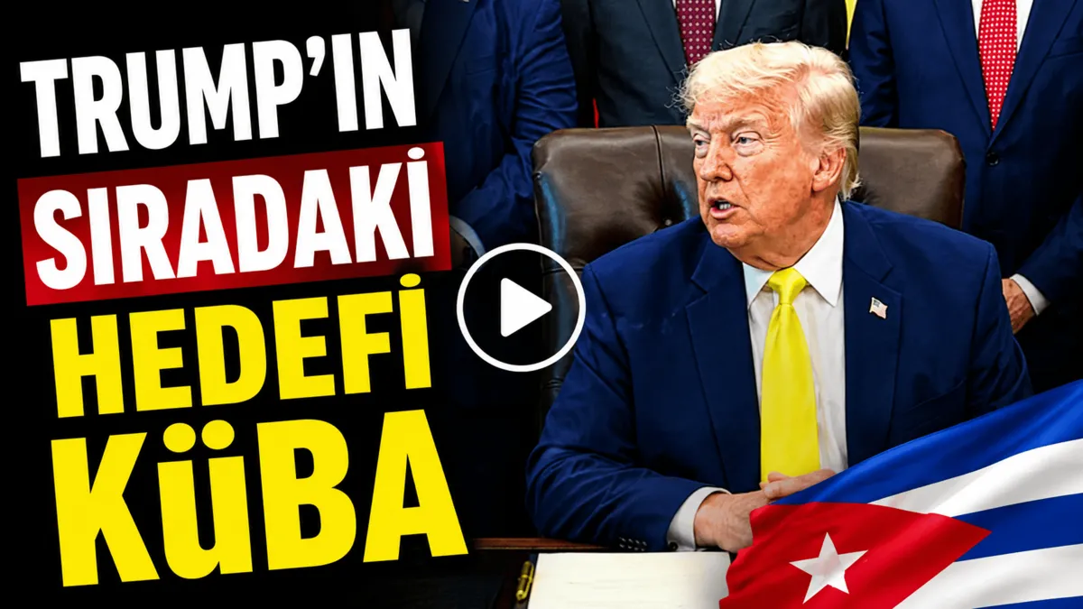ABD Başkanı Trump’tan Küba ve İran’a tehdit