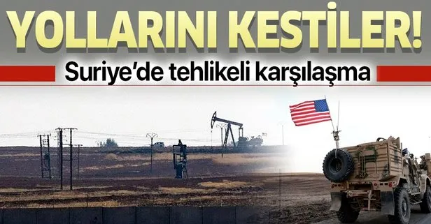 Son dakika: ABD askerleri, Rus askerlerinin Suriye’de petrol sahasına ulaşmasını engelledi