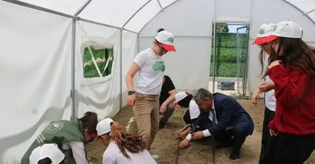 Erzincan'da "Okuldaki Çiftlik" projesi hayata geçirildi