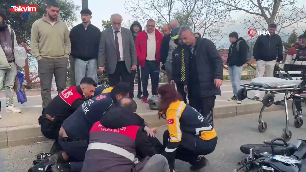 Ünye’de motosiklet kazası: 1 yaralı