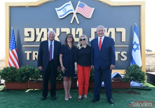 Golan'da skandal! Temeli atıldı