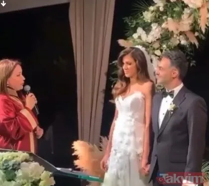 Son dakika: Arda Türkmen ile Melodi Elbirliler evlendi! İşte düğünden ilk görüntüler...