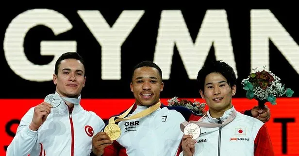 Artistik Cimnastik Dünya Şampiyonası’nda Ahmet Önder’den gümüş madalya