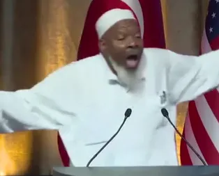 ABDli Müslüman toplum temsilcilerinden Başkan Erdoğana övgü! Salon ayağa kalktı