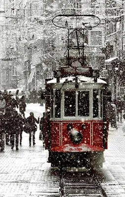 İstanbul'da kar yağışı!