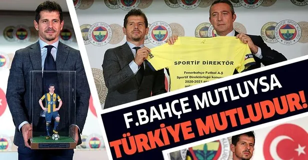 Emre Belözoğlu Fenerbahçe’nin resmen sportif direktörü oldu