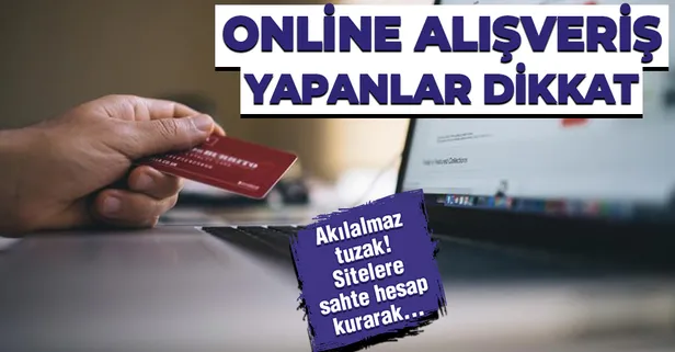 Dolandırıcıların yeni yöntemi! Yılbaşı için online alışveriş yapanlar dikkat! Kredi kartı bilgileriniz ele geçirilebilir!