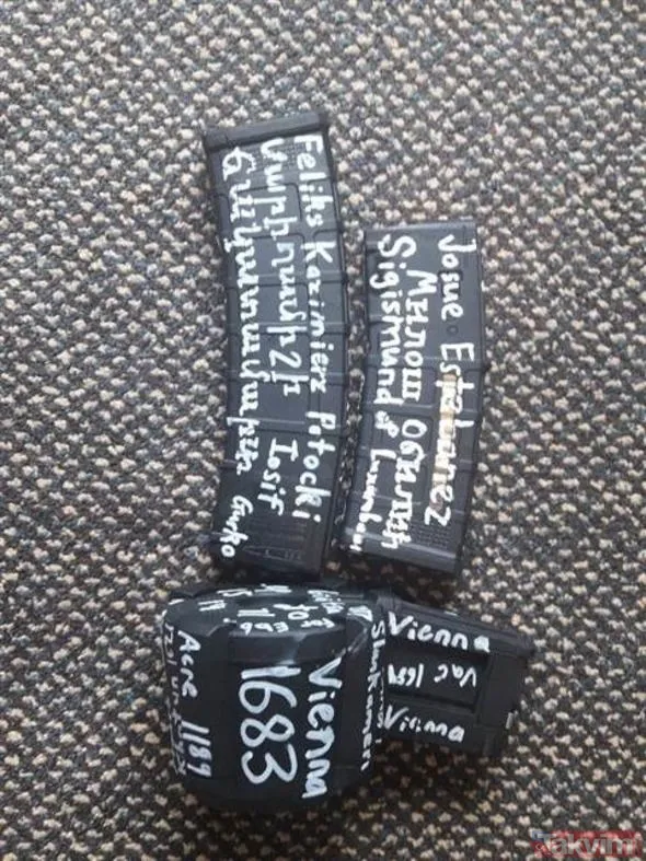 Yeni Zelanda'da camide katliam yapan terörist Brenton Tarrant’ın kullandığı tüfeğin şifreleri - 2