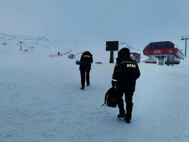 Son dakika: Erciyes Kayak Merkezi'nde çığ düştü: Bir turist hayatını kaybetti-5
