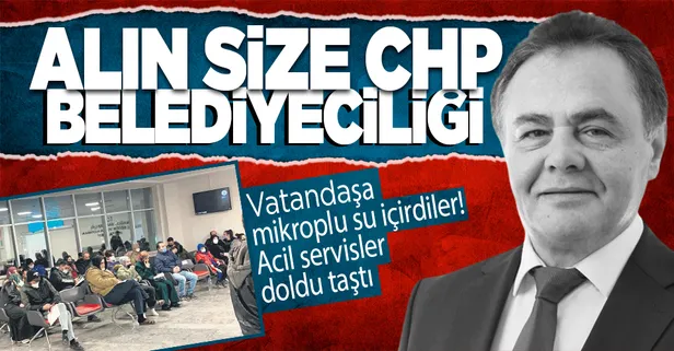 CHP'li Bilecik Belediyesi'nde skandalların sonu gelmiyor! Vatandaşa mikroplu su içirdiler