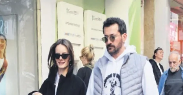 Burç Kümbetlioğlu, sevgilisiyle Nişantaşı'nda görüntülendi!
