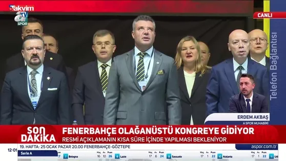 🚨 SON DAKİKA | Fenerbahçe Seçime Gidiyor!🚨